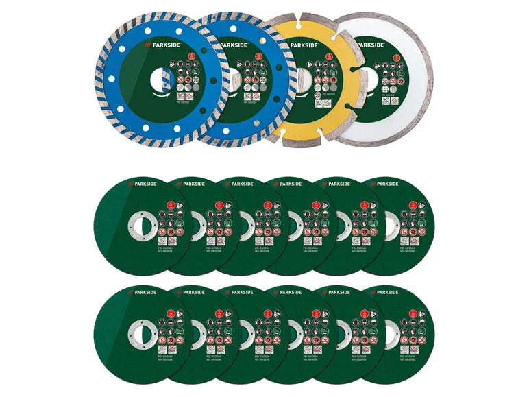 PARKSIDE Jeu de disques à trononner PWSZS 1,  125 mm