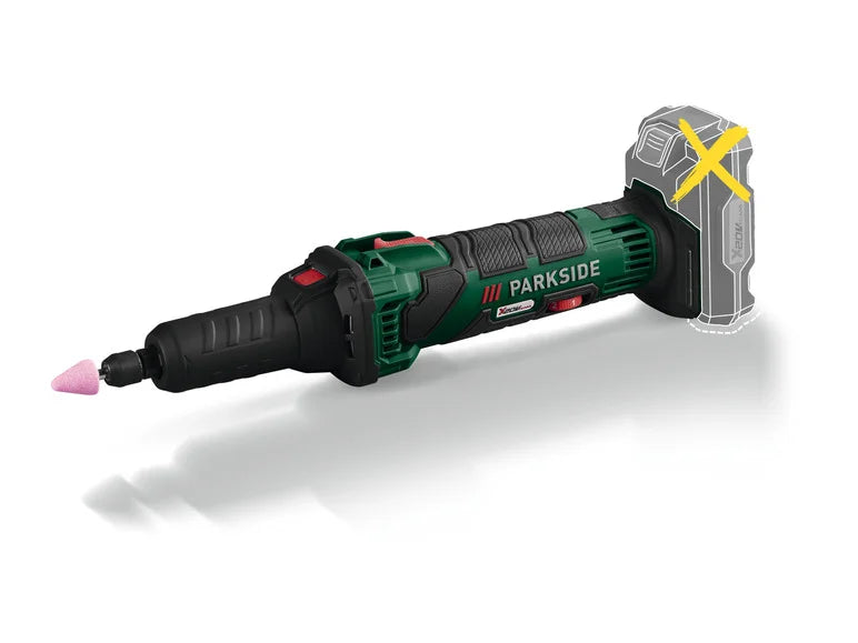 PARKSIDE Meuleuse droite sans fil PGSA 20-Li A1, sans batterie ni chargeur, 20 V
